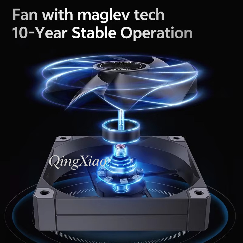 MT4デジタルディスプレイCPUクーラー、4本のヒートパイプ - Cpu Fan のレビューと価格