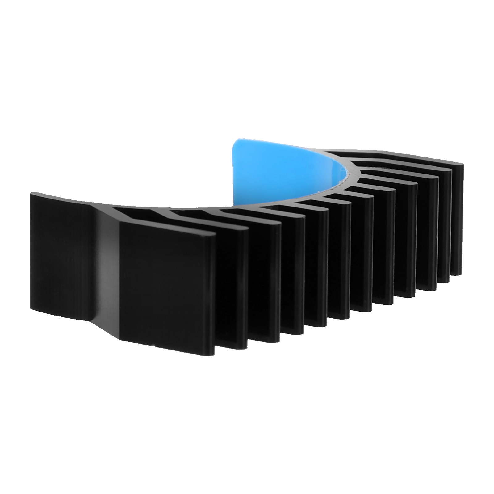 円形のアルミニウム製ステッピングモーターヒートシンク。湾曲し - Heatsink のレビューと価格
