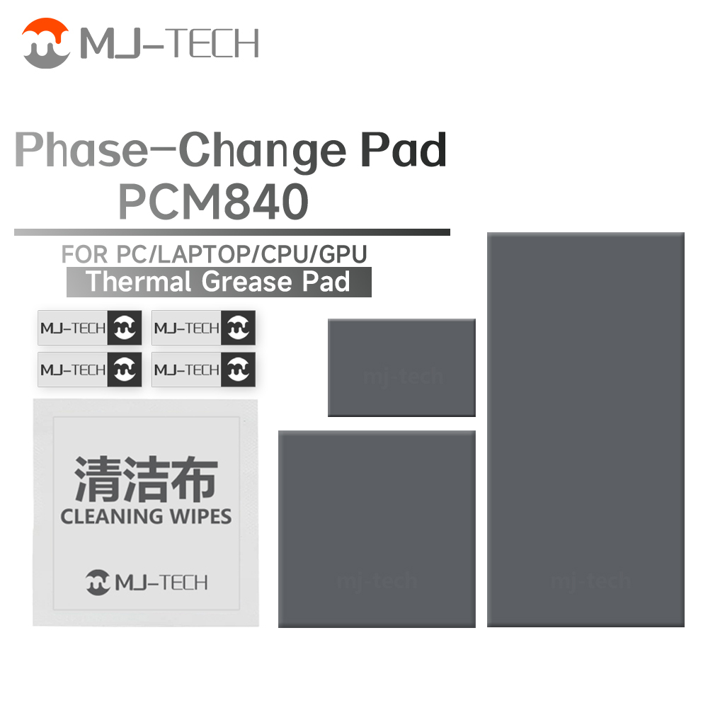 MJ-TECH PCM840 相変化パッド 8.4W/mk  - Thermal Paste のレビューと価格