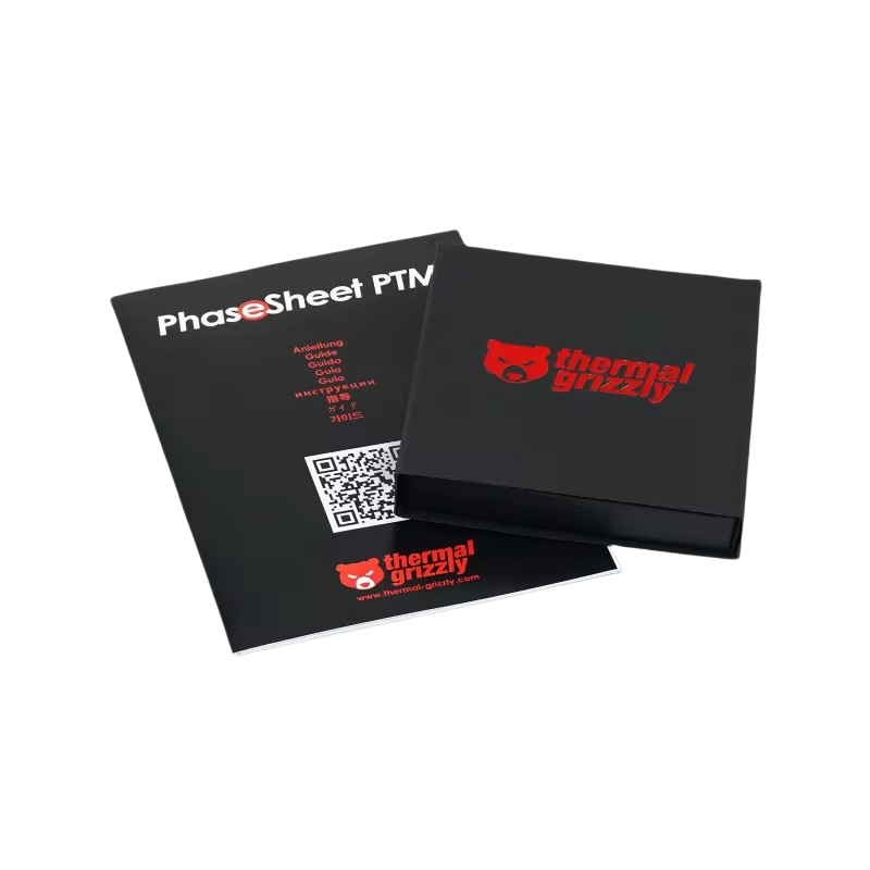サーマルグリズリーフェーズシート PTM 相変化シリコーング - Thermal Paste のレビューと価格