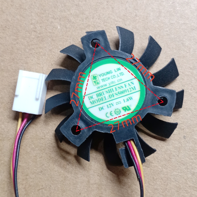 1PC 新品 DFS500912L DFS500912M 1 - Cpu Fan のレビューと価格